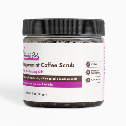 Peppermint Coffee Scrub